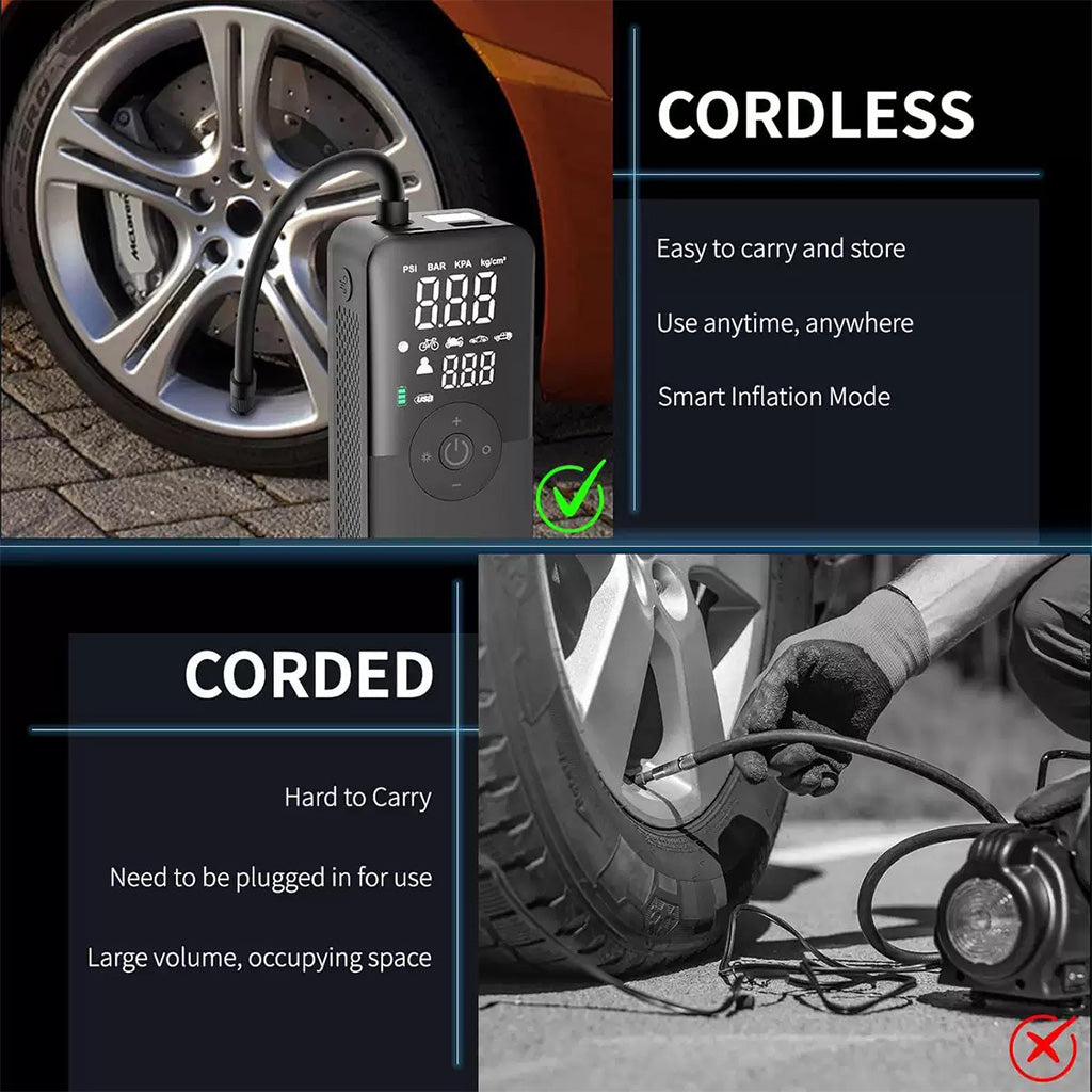 Portable Tire Inflator for Car